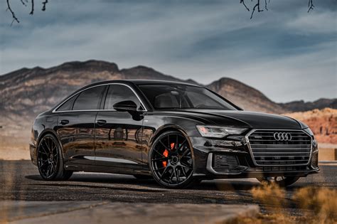 2019 Audi A6 | BD-F18 Gloss Black Wheels