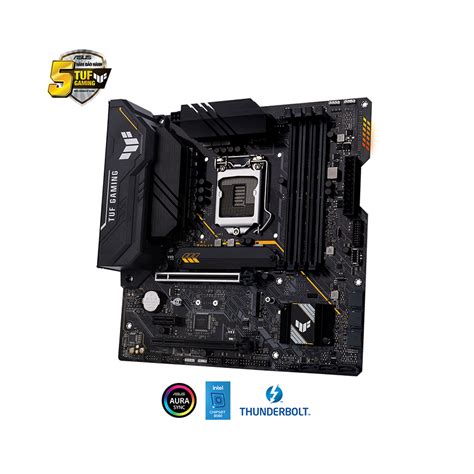 Mainboard ASUS TUF GAMING B560M-PLUS Bền Bỉ Cho PC Gaming