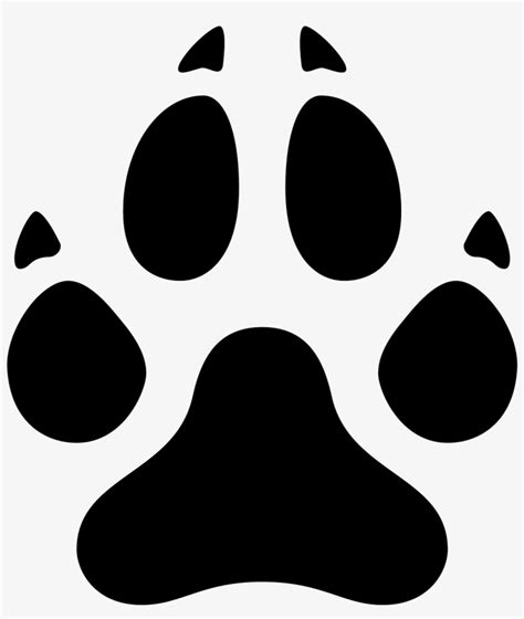 Dog Paw Icon - Wolf Paw Print - 1600x1600 PNG Download - PNGkit