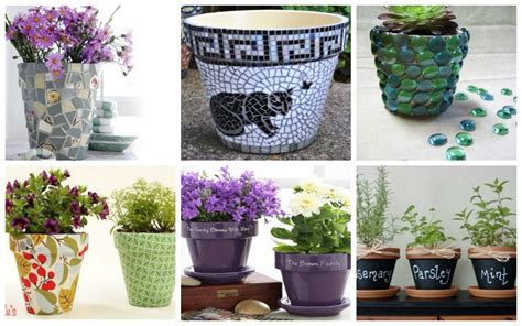 15 Of Our Favorite Flower Pot Decoration Ideas - Garden Lovers Club