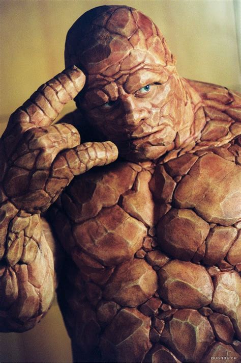 Michael Chiklis as Ben Grimm in Fantastic Four. He may look mean as a ...