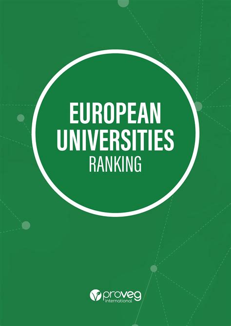 European Universities Ranking by ProVeg_International - Issuu