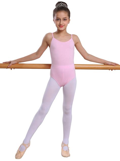 Classic Short Sleeve Cute Crisscross Design Ballet Tights | Ballet ...