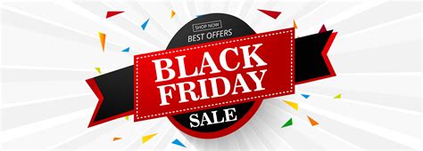 Black friday sale banner layout design vector illustration 687205 ...