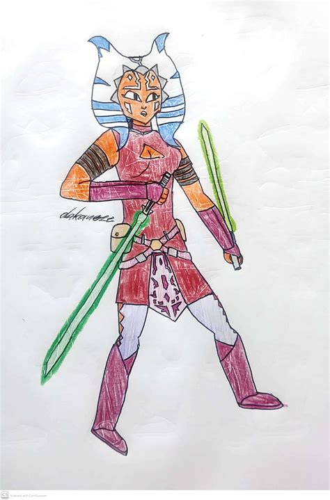 Ahsoka Tano - Jedi Padawan by dakaueze on DeviantArt