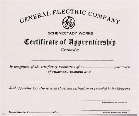 General Electric History: The Shop Apprenticeship System for Boys ...