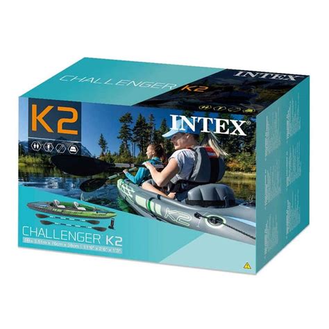 Intex K2 Challenger Inflatable 2 Seater Kayak