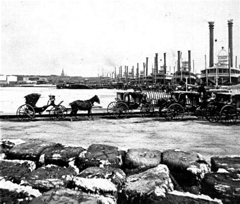 1890s S. T. Blessing photo of steamboats at wharf in New Orleans | New ...