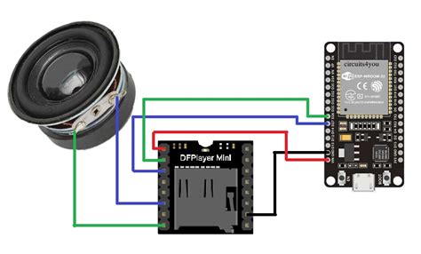 DF Player Mini Interface with ESP32 - Hackster.io