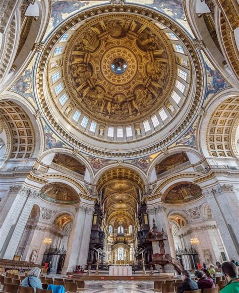 Download St. Paul's Cathedral Interior Ceiling Art Wallpaper ...