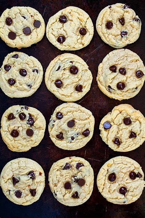 Vanilla Pudding Chocolate Chip Cookies - Yummy Healthy Easy