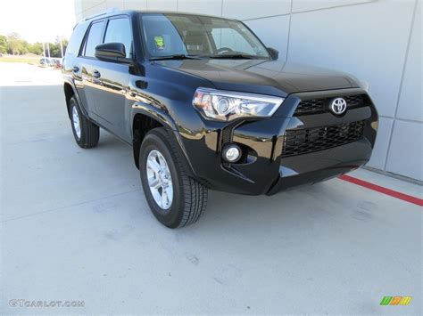 2016 Midnight Black Metallic Toyota 4Runner SR5 4x4 #116993113 Photo ...