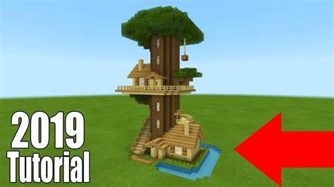 Minecraft Tutorial: How To Make A Ultimate Survival Tree house 2019 ...