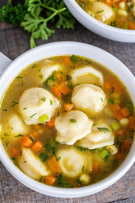 Dumpling (Pelmeni) Soup - Momsdish