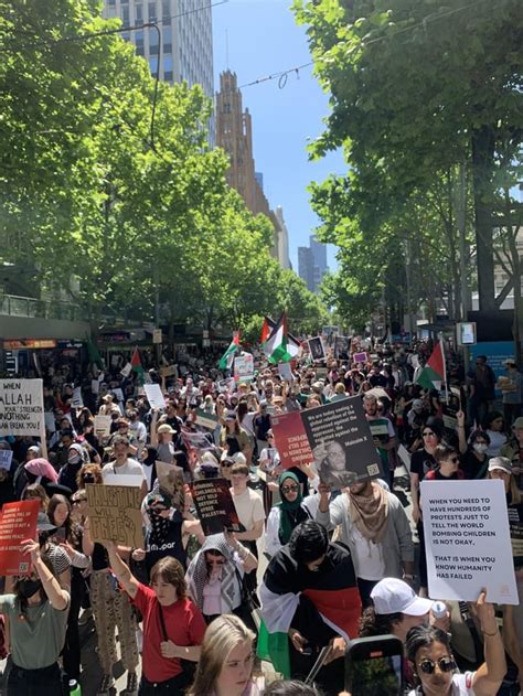 Free Palestine rally 5/11/23 : r/melbourne