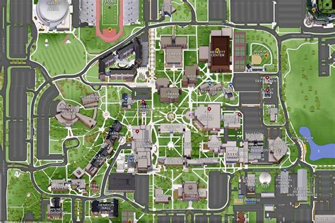 Wichita State University Campus Map - Angela Maureene