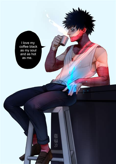 Anime Guys Dabi Fanart Shirtless Dabi wants to play soccerfanart reddit com