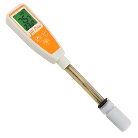 PH869-2 Pen type 12cm Probe pH Temperature Digital Meter 14.00 pH Pool ...