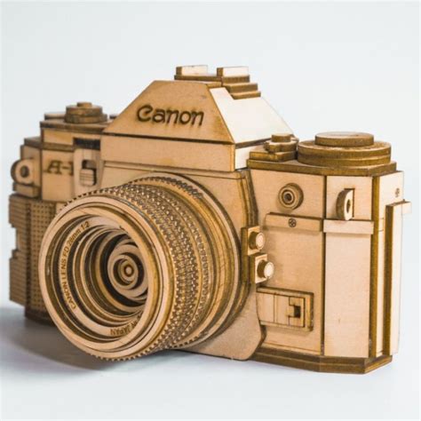 Wooden Camera Models: Vietnamese Artist Whose Wooden Products Are ...