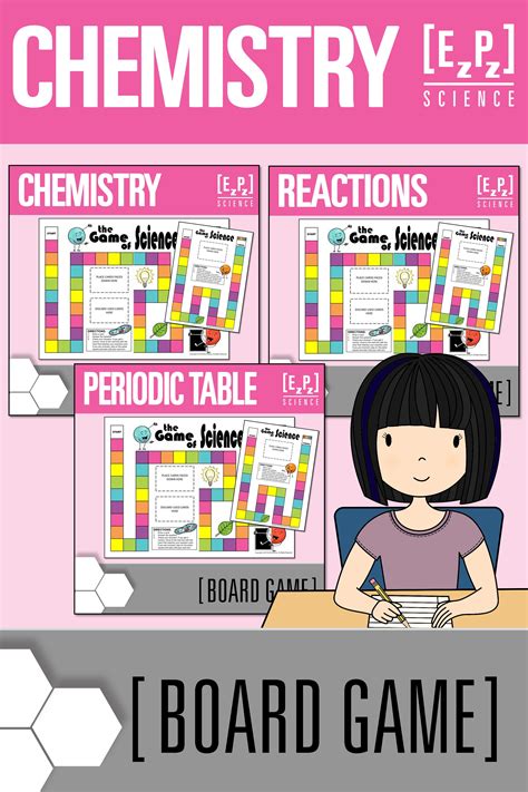 Matter and Chemistry Science Board Game Review Mini Bundle- Digital and ...