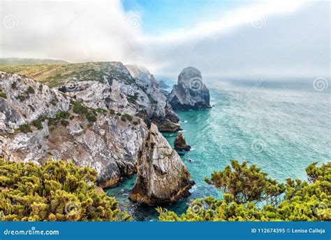 Natural Park of Sintra-Cascais in Portugal Stock Image - Image of ...