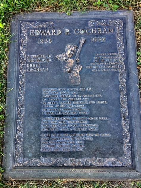 Eddie Cochran (1938-1960) - Find a Grave Memorial