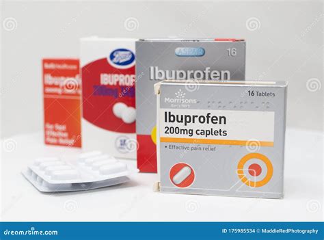 London / UK - March 17th 2020 - Supermarket Brands of Ibuprofen Anti ...