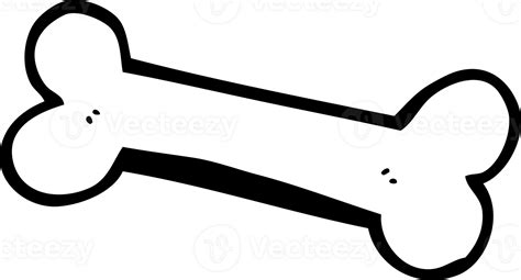 cartoon bone drawing 46867469 PNG