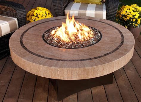 Patio Natural Gas Fire Pit • Knobs Ideas Site