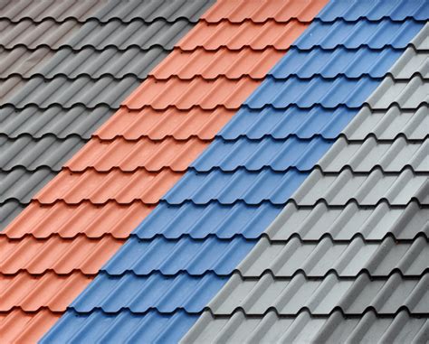 Advantages of coloured roofs