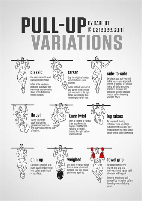 Pull-Ups Guide | Bar workout, Pull up workout, Calisthenics training