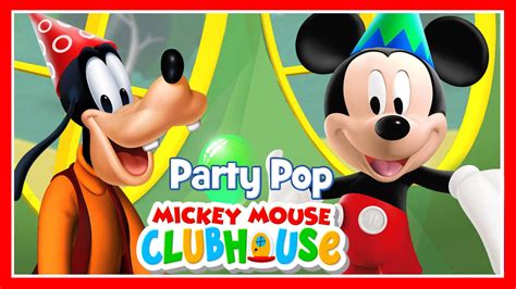 Mickey Mouse Club House Party Pop - Disney Junior Games - YouTube