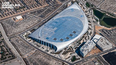 Sofi Stadium Aerial View