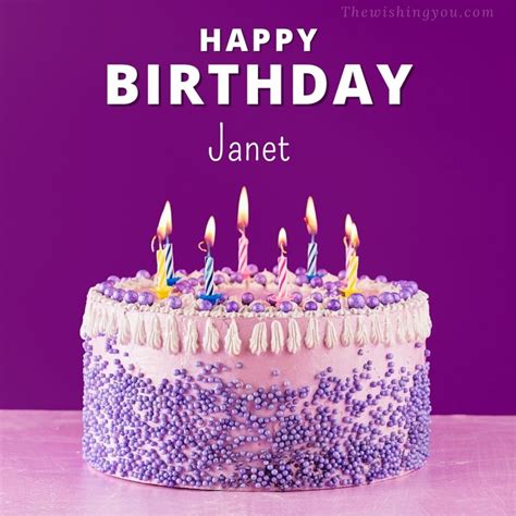 100+ HD Happy Birthday Janet Cake Images And Shayari