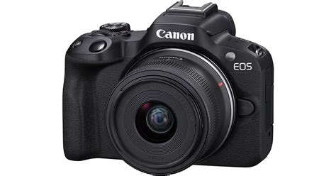 Canon EOS R50 Mirrorless Camera with 18-45mm Lens (Black)