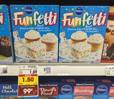 Pillsbury Funfetti Cake Mix As Low As 74¢ At Kroger - iHeartKroger