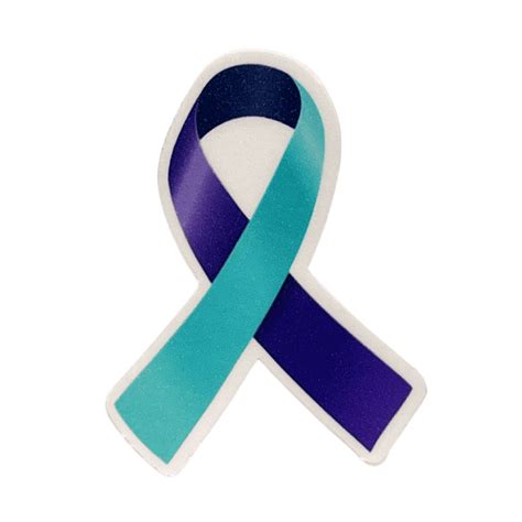 Suicide Awareness Ribbon Stickers - Matte Stickers | Janee Michal