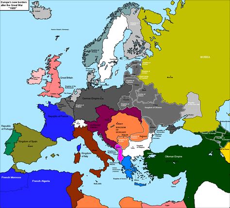 Alternate WW1 Map thread | alternatehistory.com