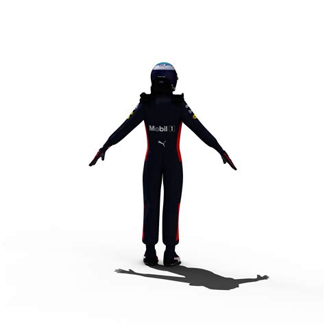 Daniel Ricciardo 2018 3D Model $125 - .ma .3ds .c4d .dae .fbx .obj ...