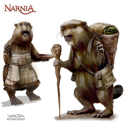 Narnia: Mr and Mrs Beaver Prop Design, Paul Tobin on ArtStation at ...