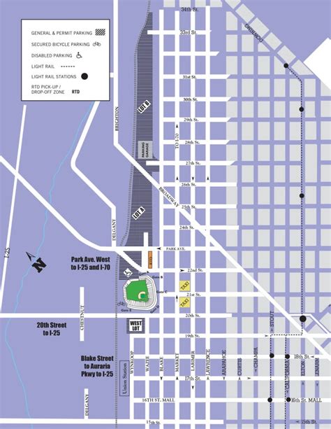 Scott Stadium Parking Map