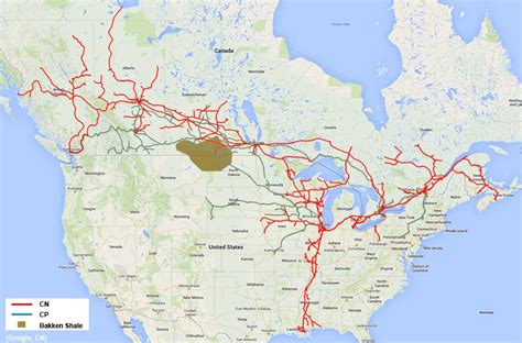 Rail Canada Map ~ EXODOINVEST