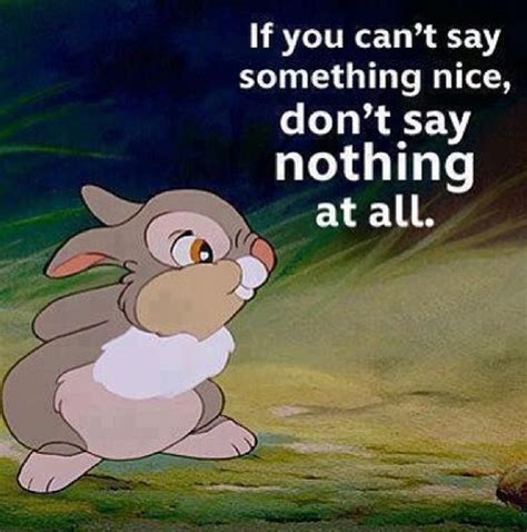 Thumper Quote from Bambi | Disney Quotes