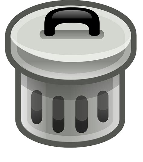 Download Trashcan, Rubbish, Bin. Royalty-Free Vector Graphic - Pixabay