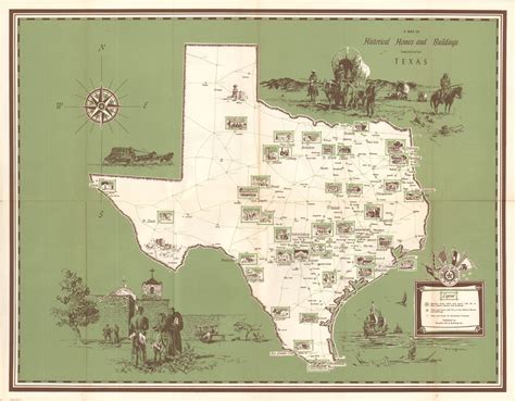 A Map of Historical Homes and Buildings throughout Texas | Curtis ...