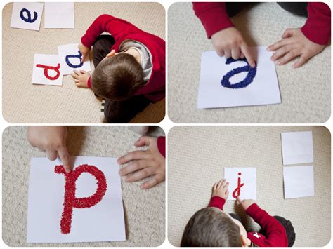 Frog in a pocket: Sandpaper-like letters DIY - Montessori on budget