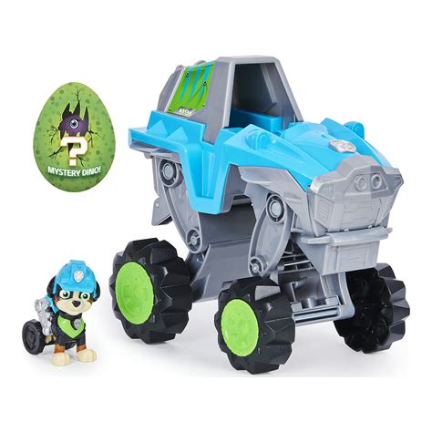 Buy PAW PATROL Dino Rescue Rex’s Transforming Vehicle with Mystery ...