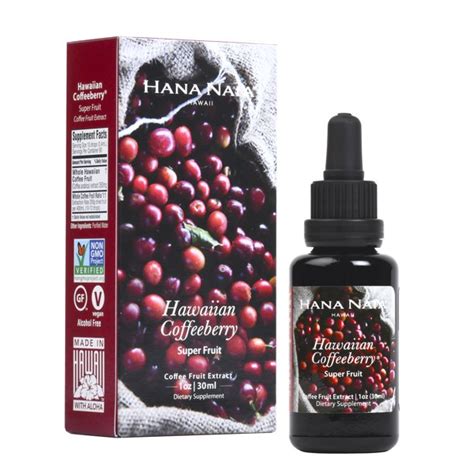 100% Pure Hawaiian Coffeeberry Coffee Fruit Extract (Coffea arabica ...