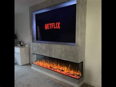 Upgrade your Living Room with Modern Fireplace Mantels with TV - See ...