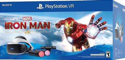 2021 Newest Playstation VR Marvel's Iron Man VR Bundle: VR Headset ...